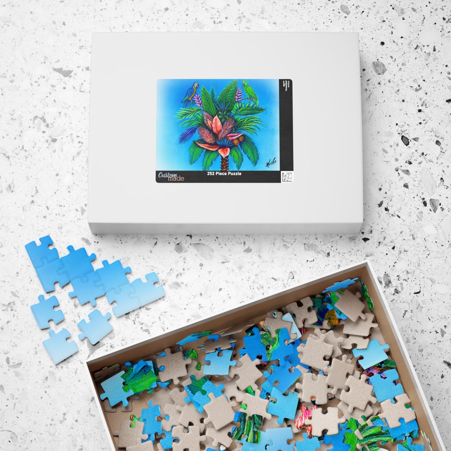 Palm Tree of Life Puzzle