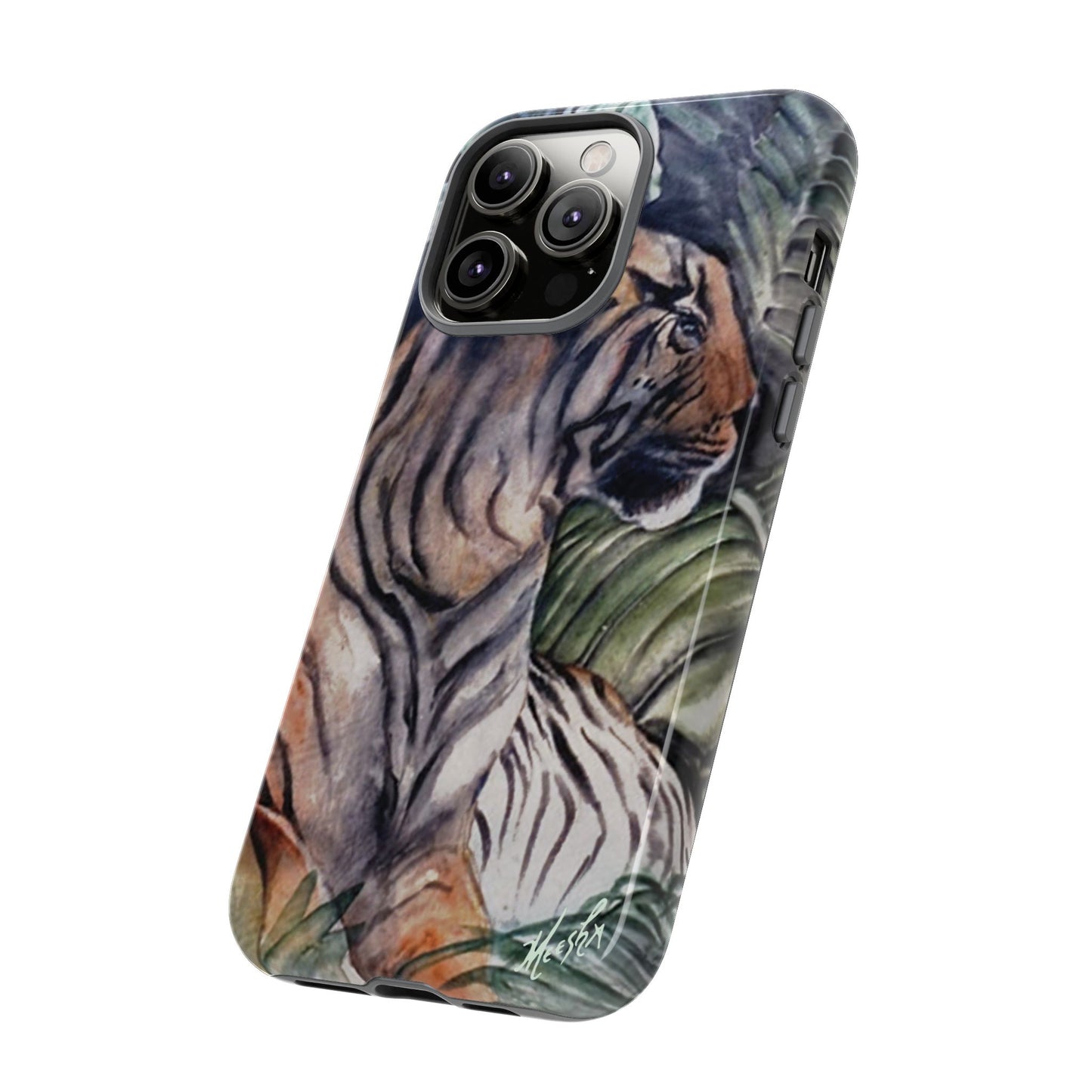 Watchful Warrior Tough Cell Phone Cases