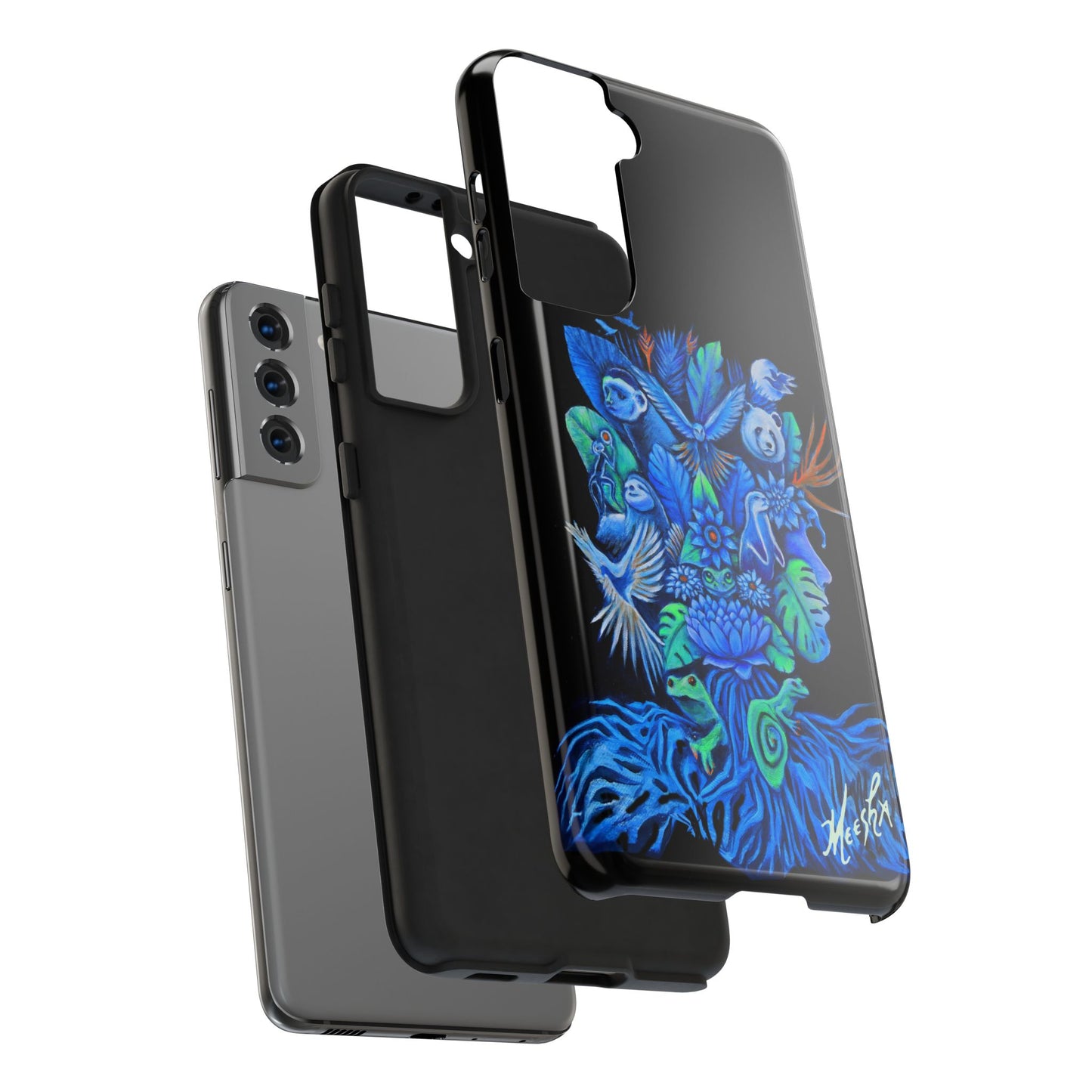 Out of the Blue Tough Phone Case for Animal Lovers