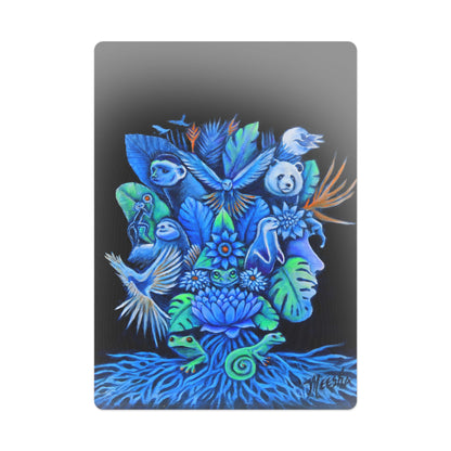 Out of The Blue Poker Cards
