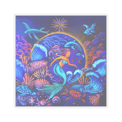 Celestrial Extraterrestrial Kiss-Cut Stickers