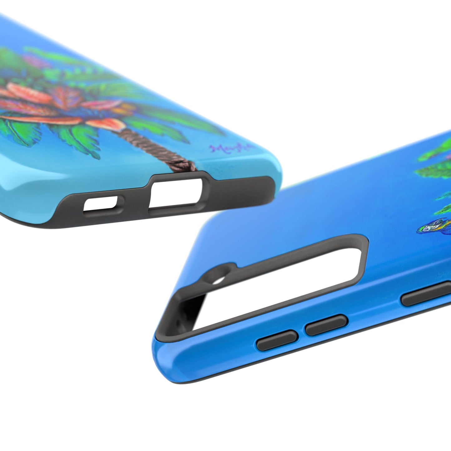 PalmTree of Life Tough Phone Case for Nature Lovers and Parrot heads