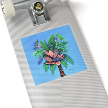 Palm Tree of Life Kiss-Cut Stickers