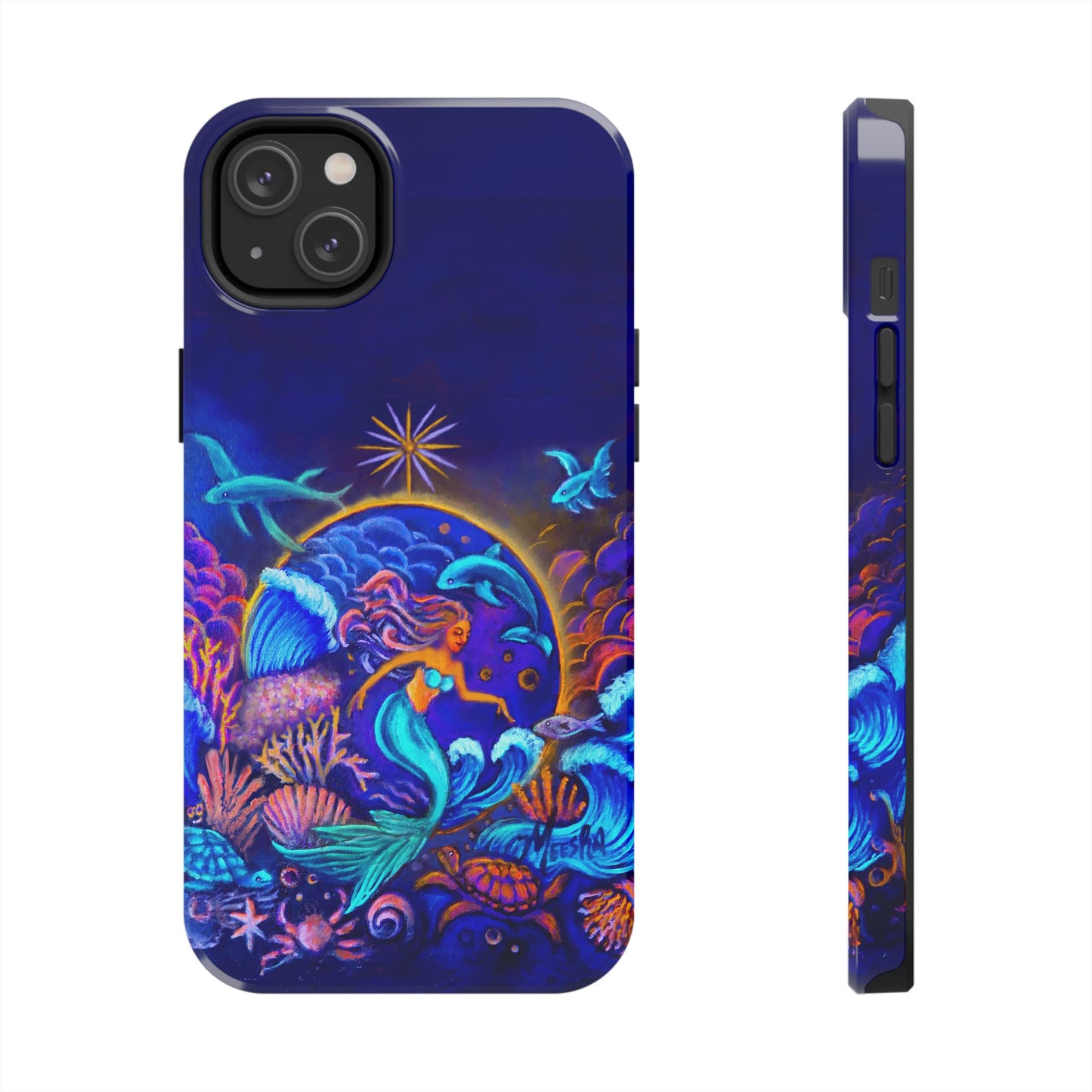 Celestial Extraterrestrial I Tough Phone Case for Mermaid Lovers