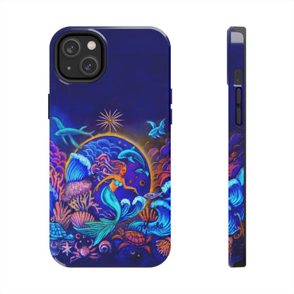 Celestial Extraterrestrial I Tough Phone Case for Mermaid Lovers