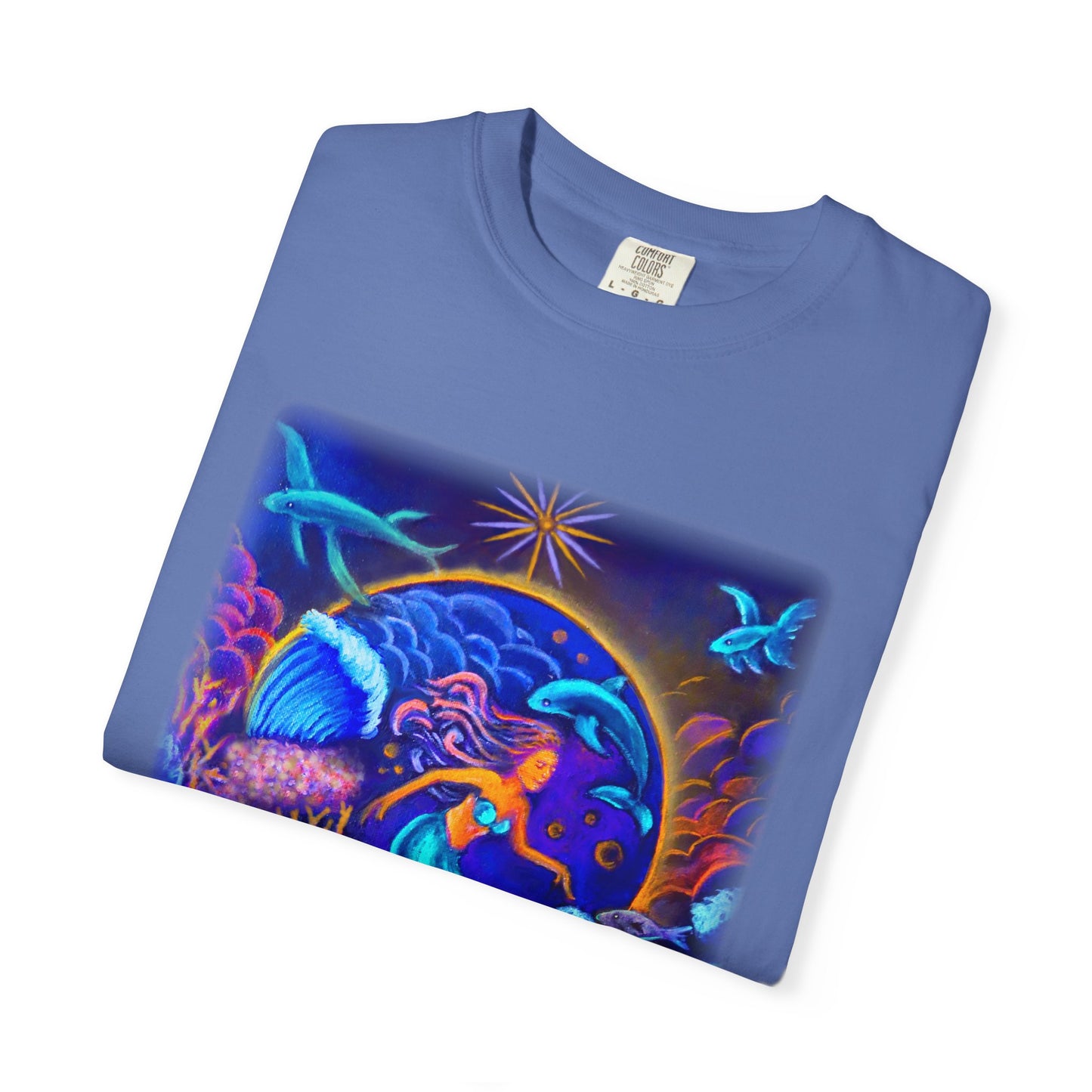 Celestrial Extraterrestrial Unisex Garment-Dyed T-shirt