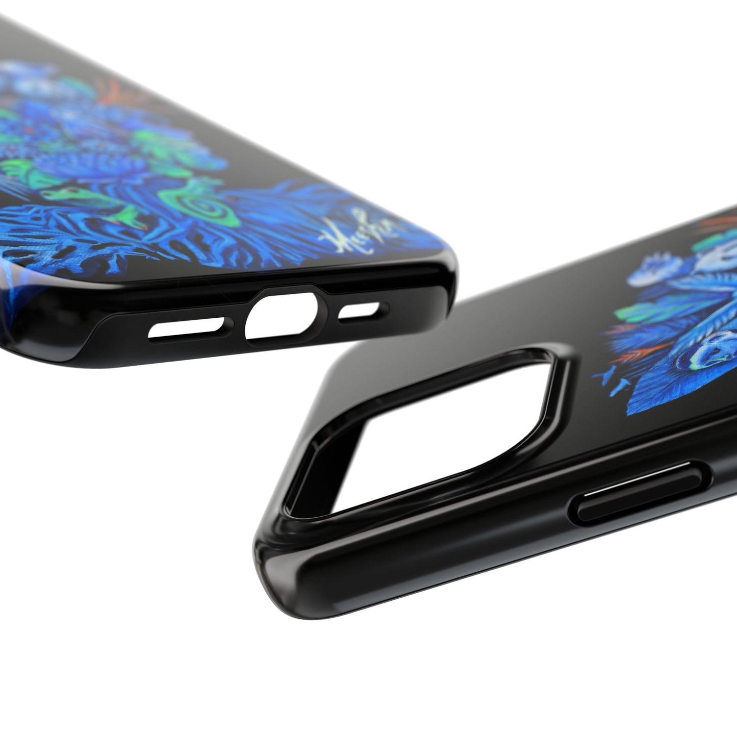 Out of the Blue Tough Phone Case for Animal Lovers