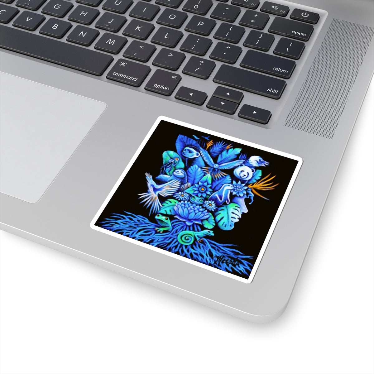 Out of the blue Kiss-Cut Stickers