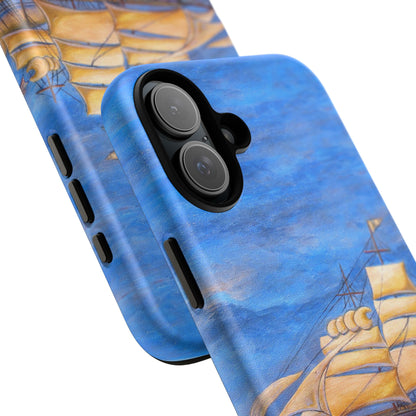 Whimsical Wavehopper Tough Cell Phone Cases