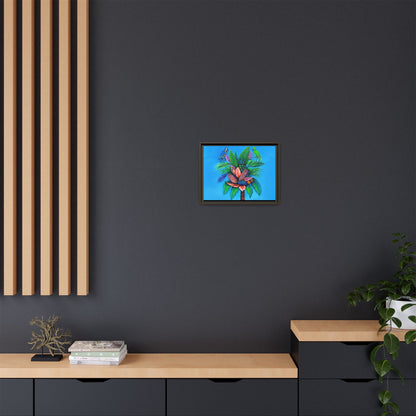 Palm Tree of Life Framed Canvas Print