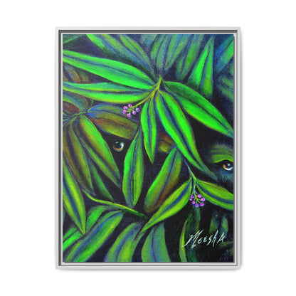 Jeepers Peepers Framed Canvas Print