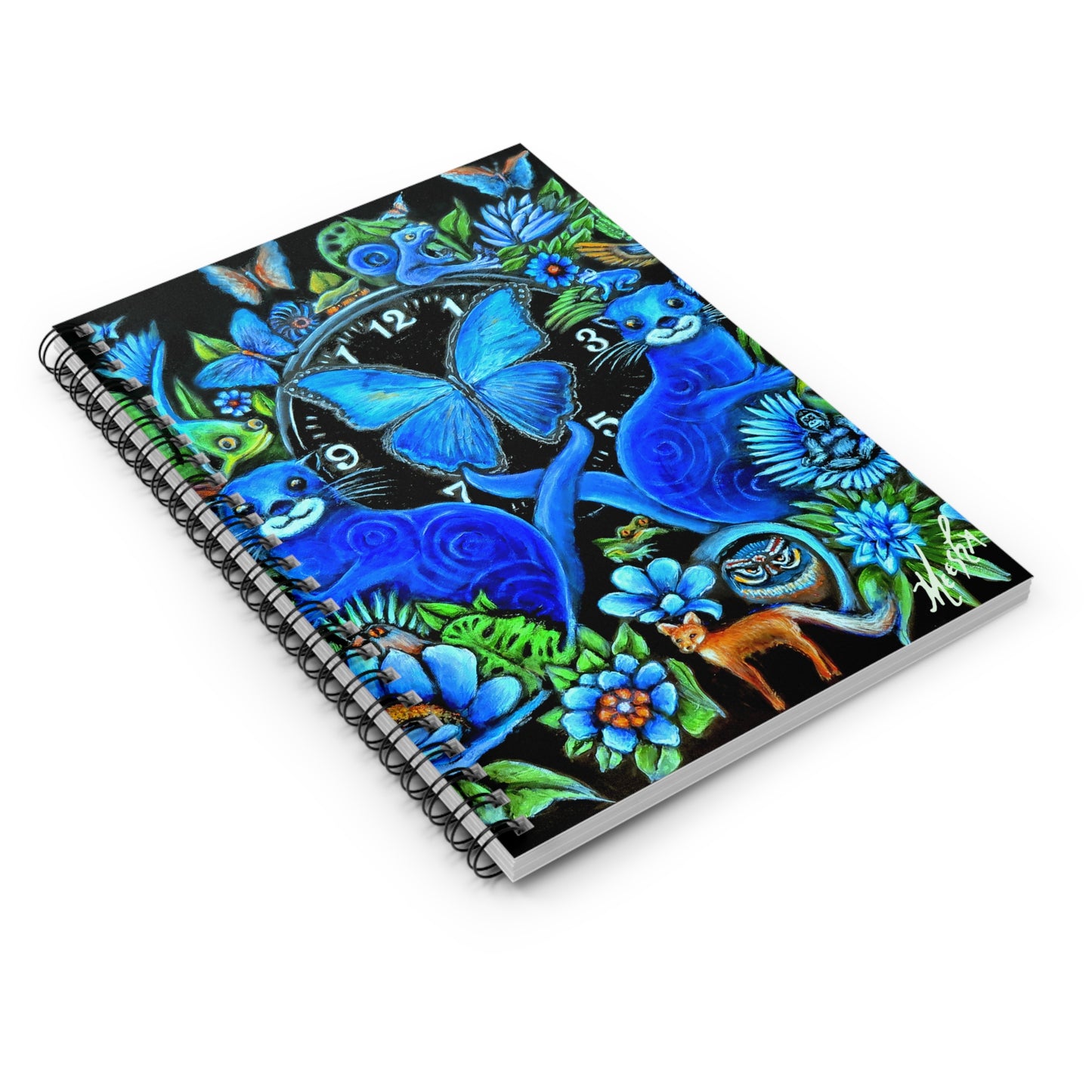 Out of Time Spiral Notebook - Ruled Line