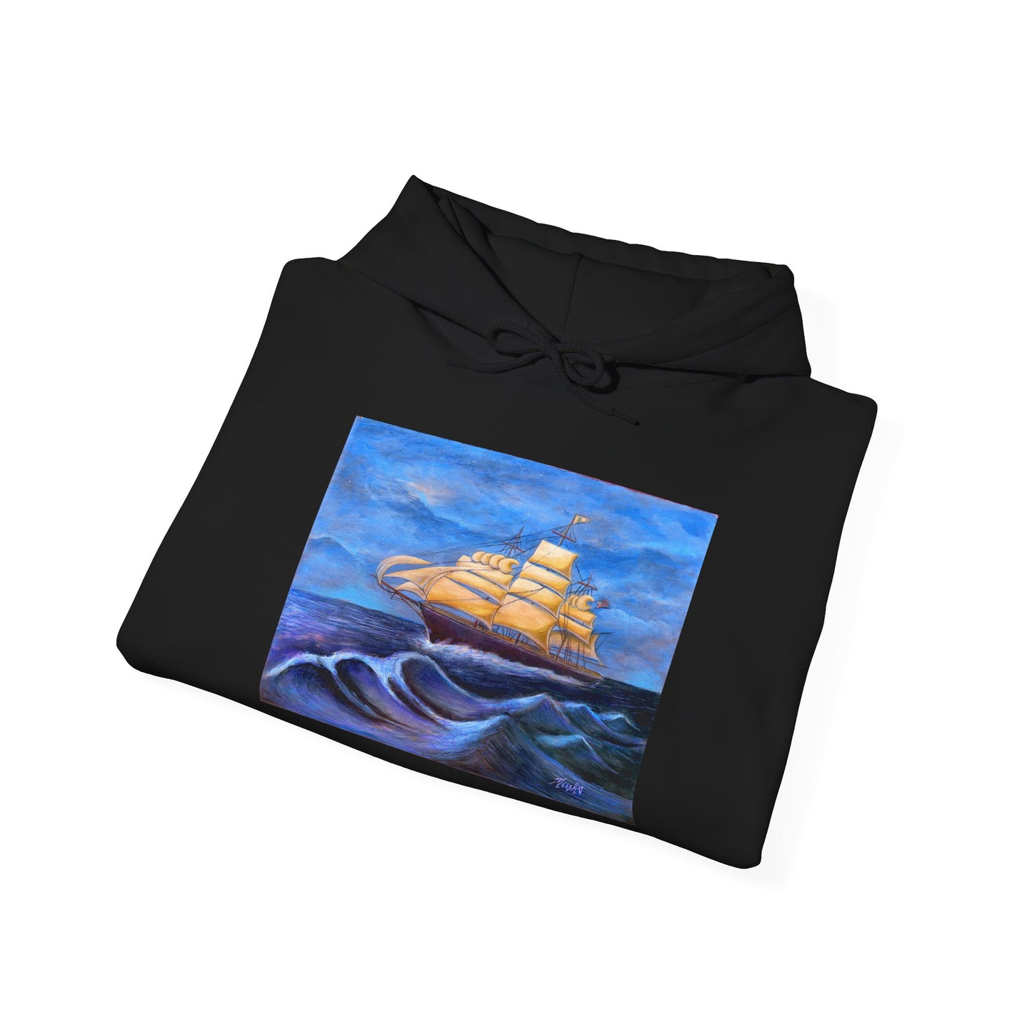 Whimsical Wavehopper Unisex Heavy Blend™ Hooded Sweatshirt