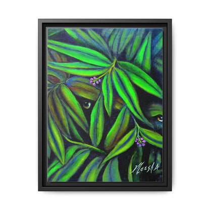 Jeepers Peepers Framed Canvas Print