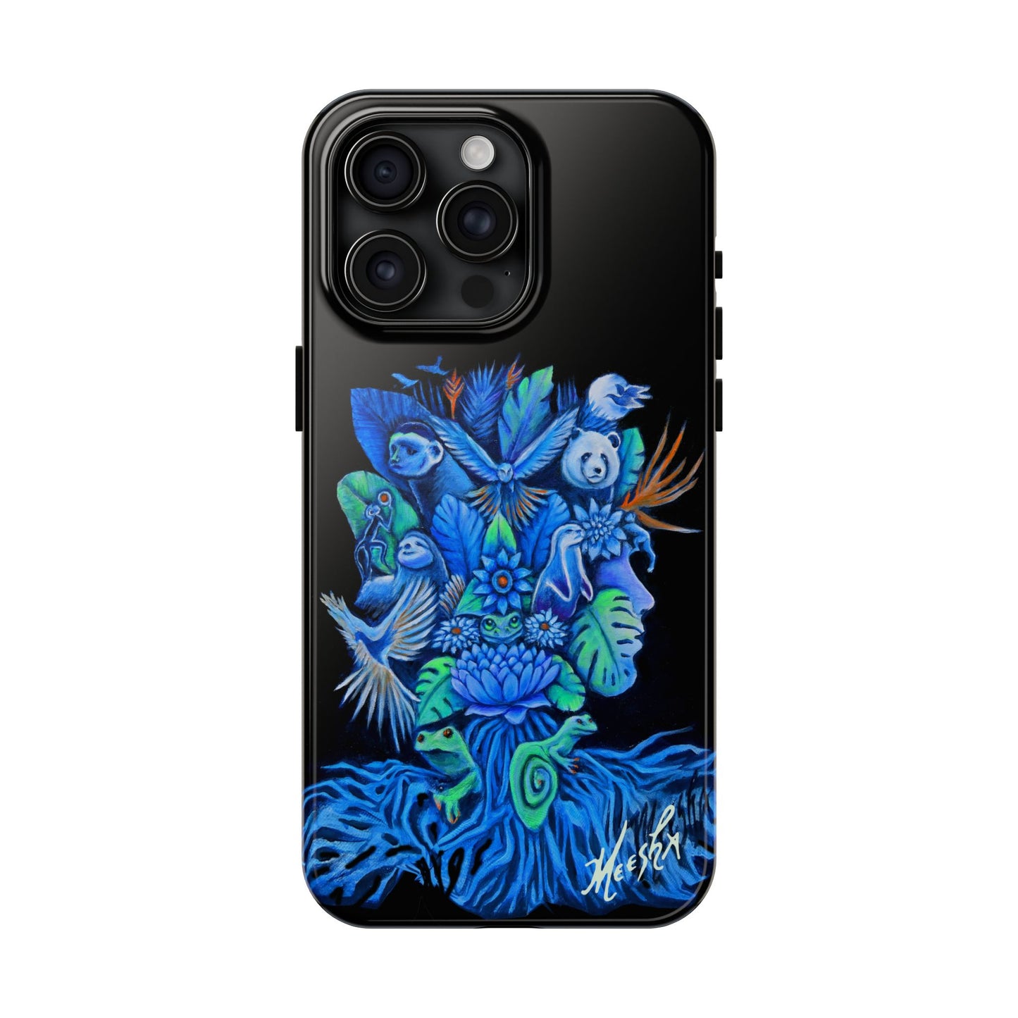 Out of the Blue Tough Phone Case for Animal Lovers