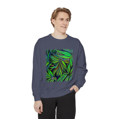 Jeepers Peepers Unisex Garment-Dyed Sweatshirt