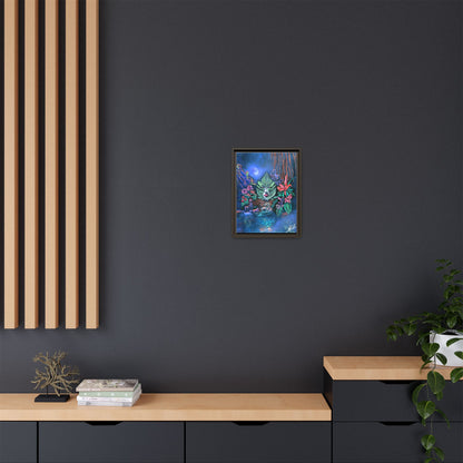 Moonlight Mischief Framed Canvas Print