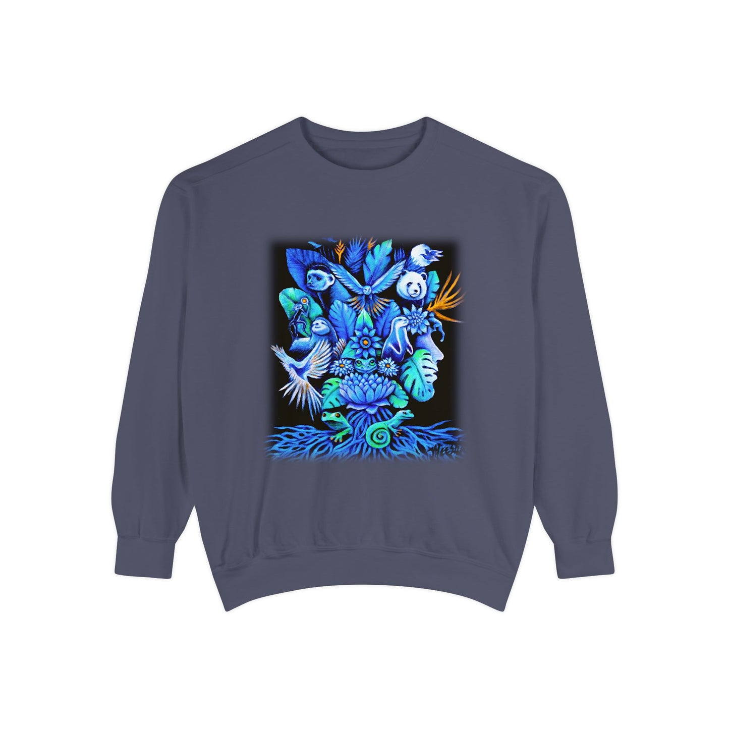 Out of the blue Unisex Garment-Dyed Sweatshirt