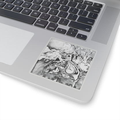Alice In Wonderland Kiss-Cut Stickers