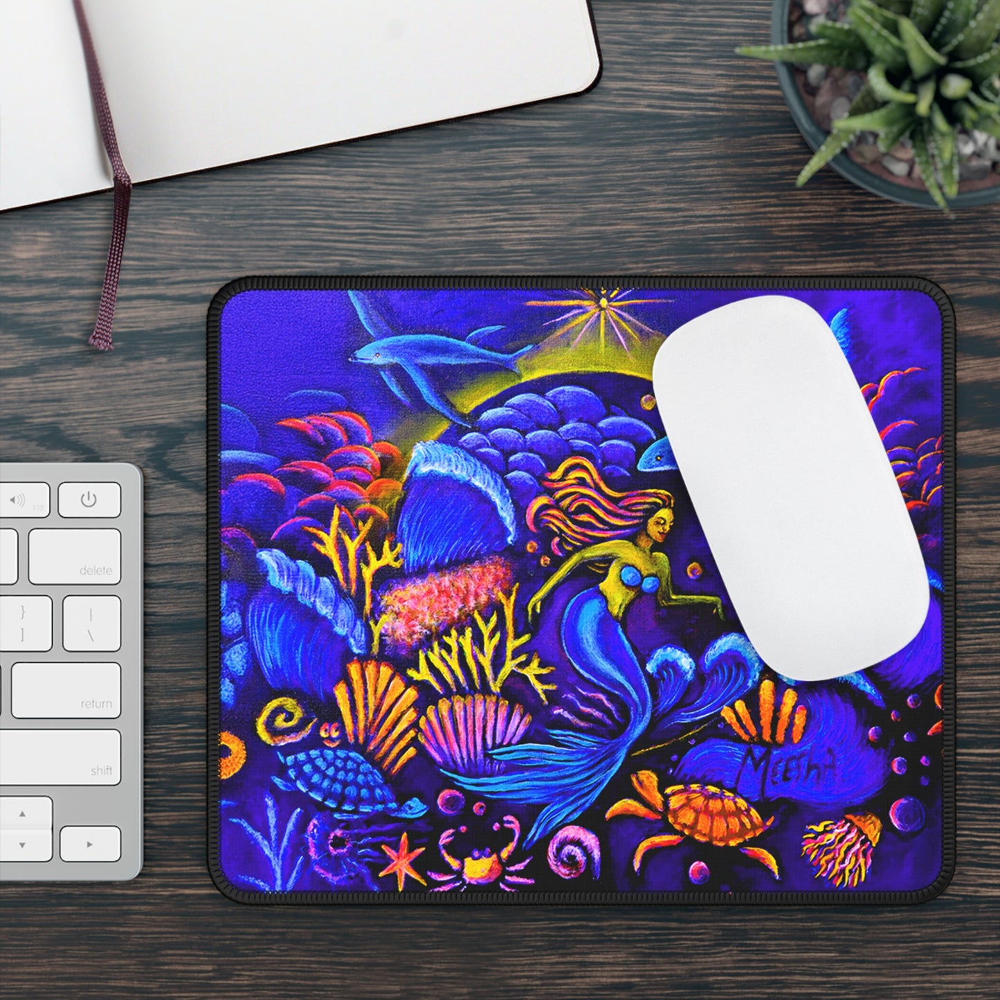 Celestial Extraterrestrial Mouse Pad