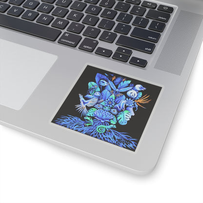 Out of the blue Kiss-Cut Stickers