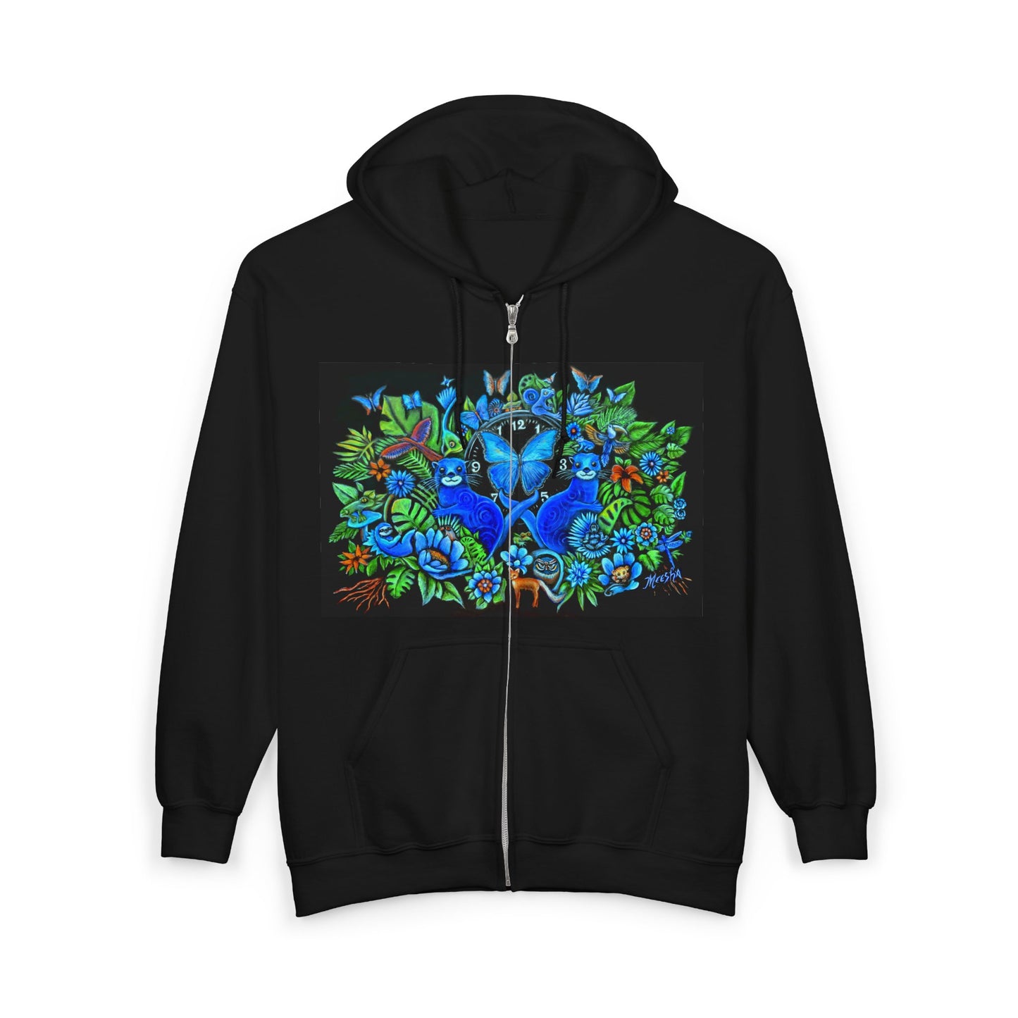 Out of Time Unisex Heavy Blend™ Full Zip Hooded Sweatshirt
