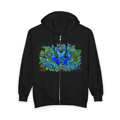 Out of Time Unisex Heavy Blend™ Full Zip Hooded Sweatshirt