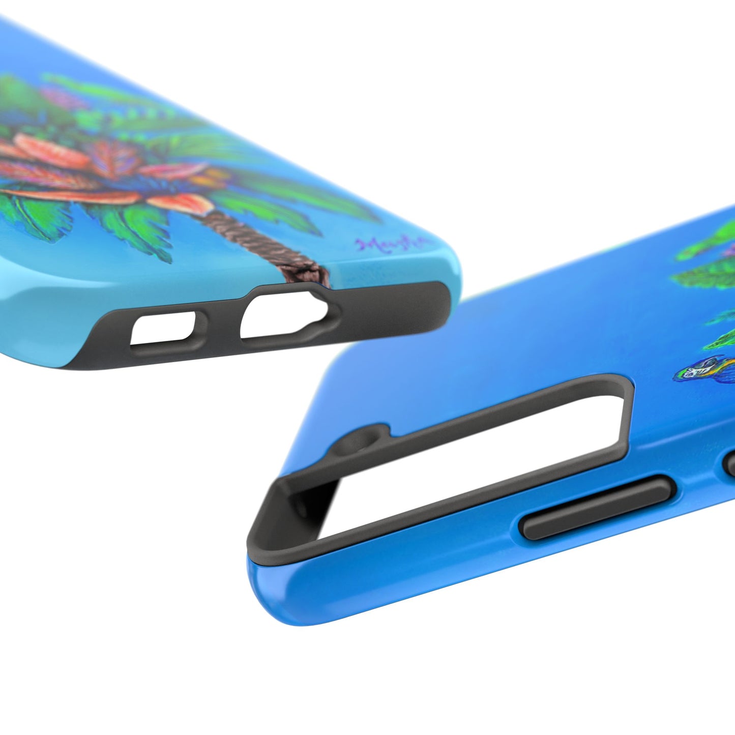 PalmTree of Life Tough Phone Case for Nature Lovers and Parrot heads