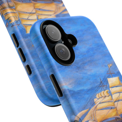 Whimsical Wavehopper Tough Cell Phone Cases