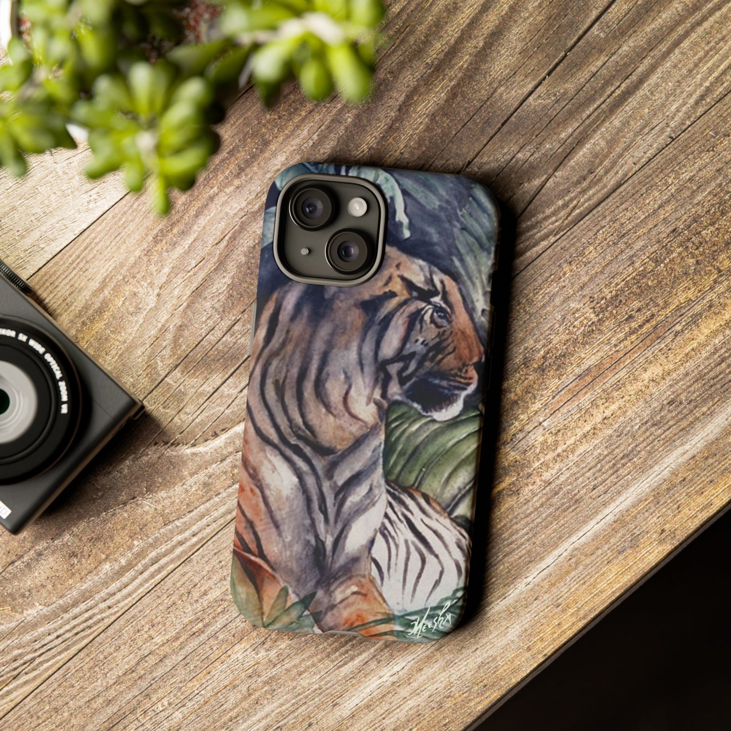 Watchful Warrior Tough Cell Phone Cases