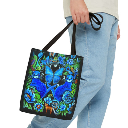 Out of Time Otter Nonsensce Tote Bag