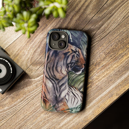 Watchful Warrior Tough Cell Phone Cases