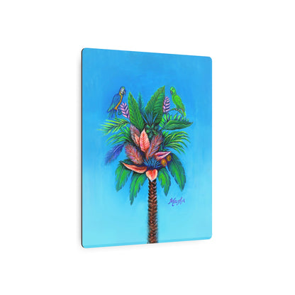 Palm Tree of Life Metal Art Sign