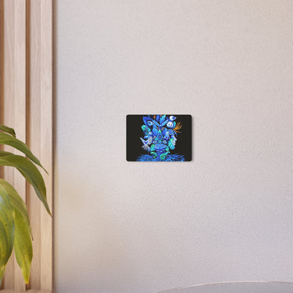 Out of the blue Metal Art Sign