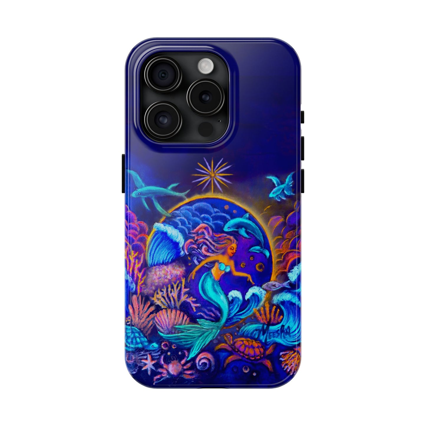 Celestial Extraterrestrial I Tough Phone Case for Mermaid Lovers