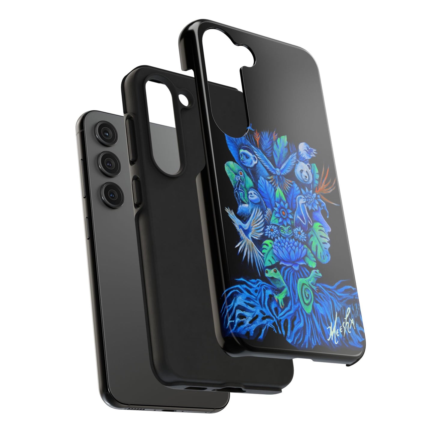 Out of the Blue Tough Phone Case for Animal Lovers