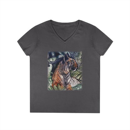 Watchful Warrior Ladies' V-Neck T-Shirt