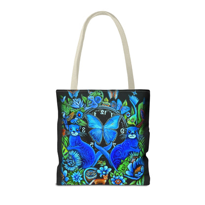 Out of Time Otter Nonsensce Tote Bag