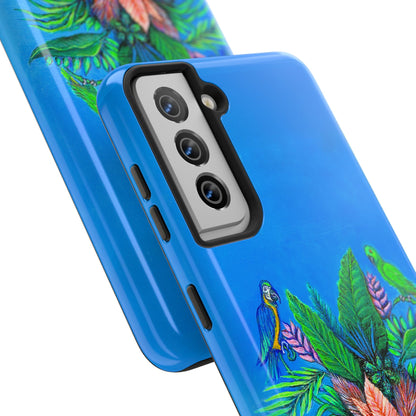 PalmTree of Life Tough Phone Case for Nature Lovers and Parrot heads