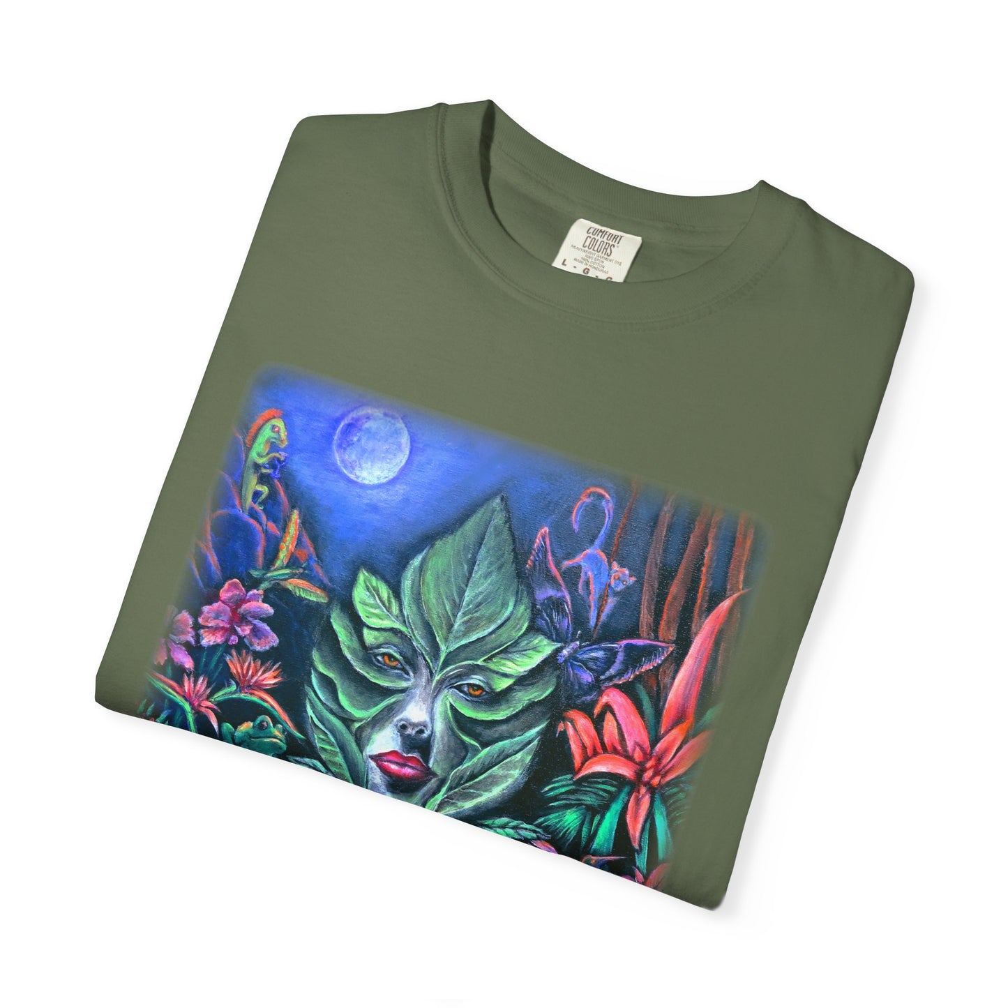 Moonlight Mischief Unisex Garment-Dyed T-shirt