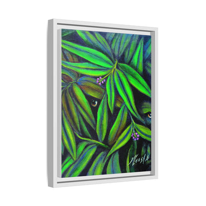 Jeepers Peepers Framed Canvas Print