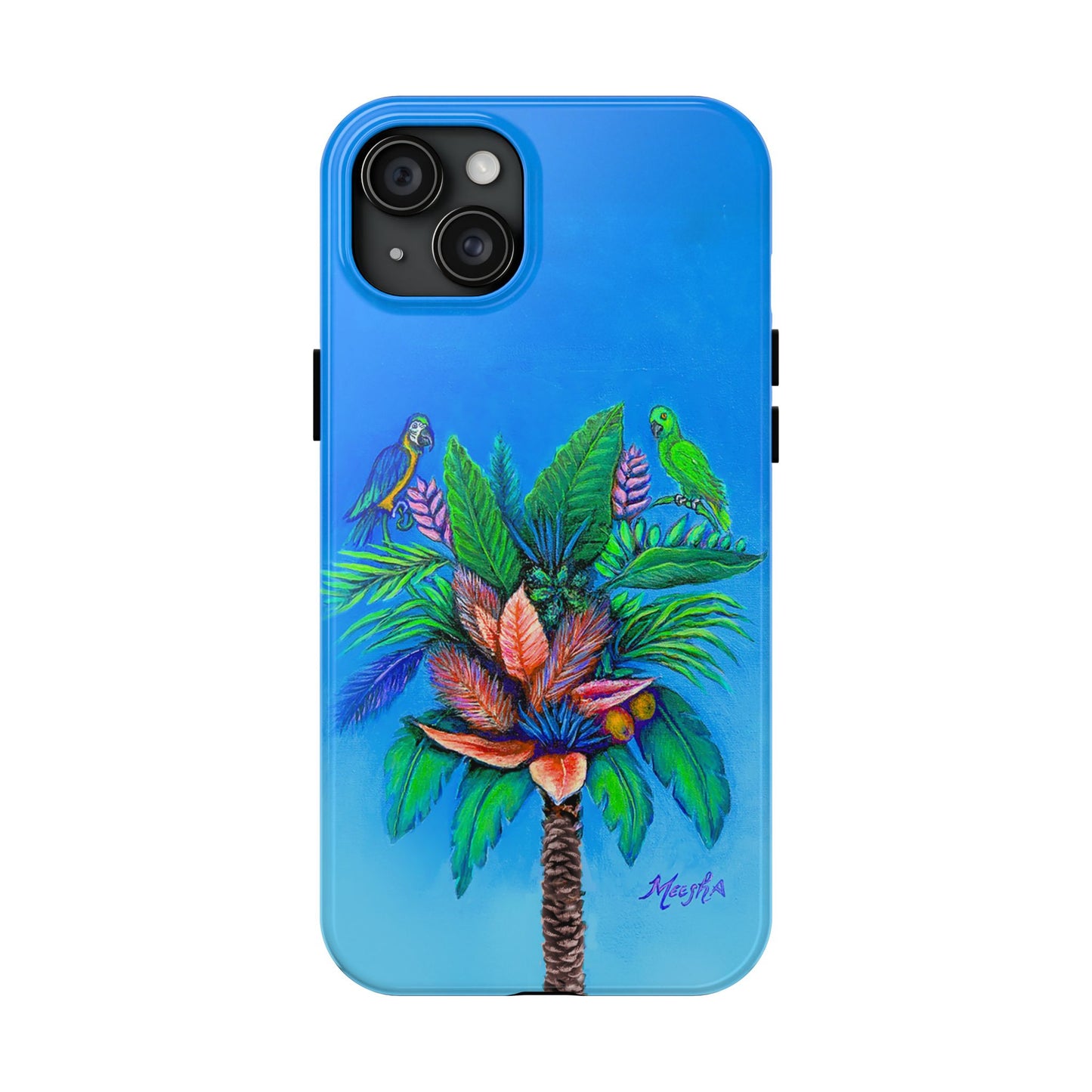 PalmTree of Life Tough Phone Case for Nature Lovers and Parrot heads