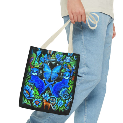 Out of Time Otter Nonsensce Tote Bag