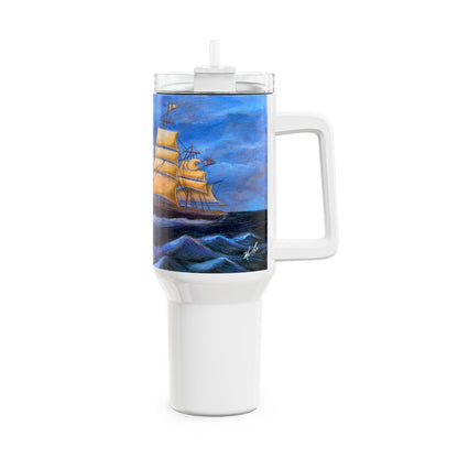 Whimsical Wavehopper 40oz Tumbler