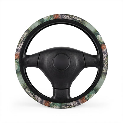 Watchful Warrior Car Steering Wheel Cover