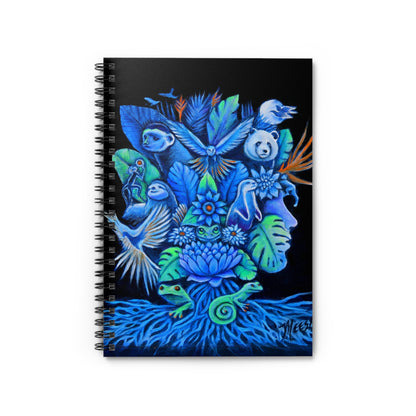 Out of the blue Spiral Notebook - Ruled Line