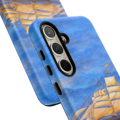 Whimsical Wavehopper Tough Cell Phone Cases