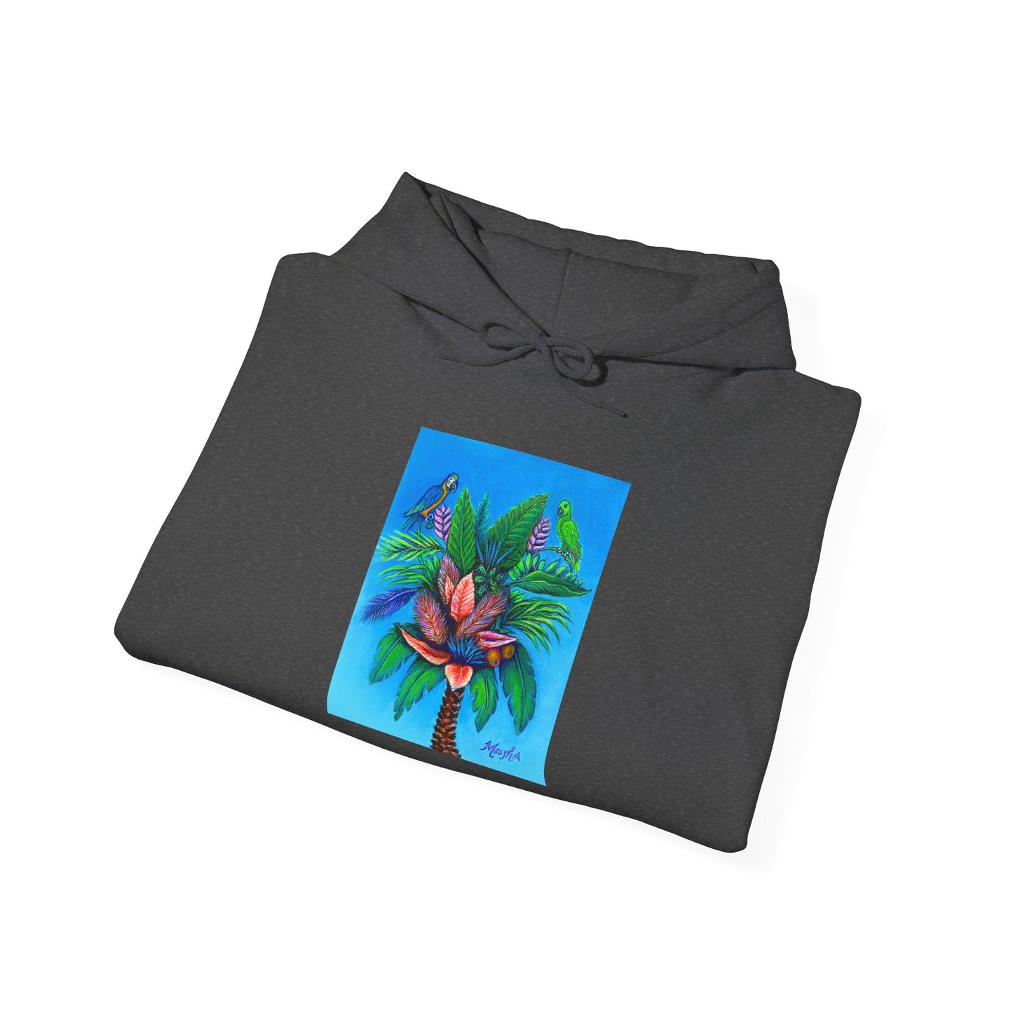 Palm Tree of Life Unisex Heavy Blend™ Hooded Sweatshirt