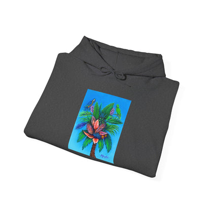 Palm Tree of Life Unisex Heavy Blend™ Hooded Sweatshirt