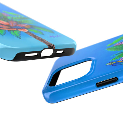 PalmTree of Life Tough Phone Case for Nature Lovers and Parrot heads